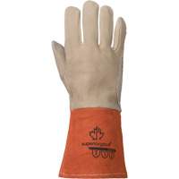 TIG Welding Gloves, Grain Deerskin, Size Medium Superchem Industries