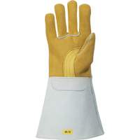 TIG Welding Gloves, Grain Elkhide, Size Small Superchem Industries
