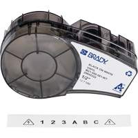 Repositionable Multi-Purpose Labels with Ribbon, Black Superchem Industries