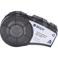 Self-Laminating Wrap Around Labels with Ribbon, Black Superchem Industries