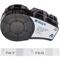 Aggressive Adhesive Multi-Purpose Labels with Ribbon, Black Superchem Industries
