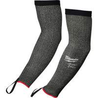 Protective Sleeves, Polyethylene, 16", ANSI/ISEA 105 Level 5/EN 388 Level E, Grey Superchem Industries