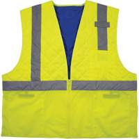 Veste de s&eacute;curit&eacute; refroidissante Chill-Its 6668, Petit, Jaune lime haute visibilit&eacute; Superchem Industries