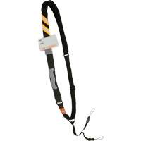 Longe &eacute;lingue &agrave; scanneur de code barres coussin&eacute;e Squids 3137 pour ordinateurs portables, Longueur fixe, Boucle Superchem Industries