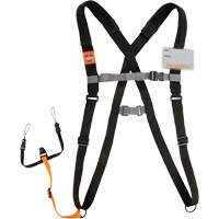 Squids 3138 Padded Barcode Scanner Harness & Lanyard for Mobile Computers, Fixed Length, Loop Superchem Industries