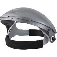 Fibre-Metal&reg; 7" Crown Noryl&reg; Faceshield Headgear, Ratchet Suspension Superchem Industries