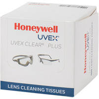 Uvex Clear&reg; Plus Lens Tissues, 4.125" x 3.96" Superchem Industries