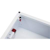 Grande armoire standard pour DEA avec alarme, Zoll AED Plus/Zoll AED 3/Cardio-Science/Physio-Control Pour, Non m&eacute;dical Superchem Industries