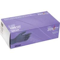 Medical Grade Disposable Gloves, 2X-Large, Nitrile, 6-mil, Powder-Free, Black, Class 2 Superchem Industries