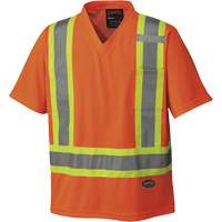 6979 Micro Mesh Traffic T-Shirt, X-Small, High Visibility Orange Superchem Industries