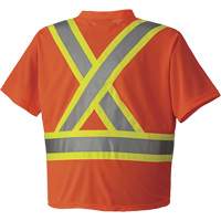 6979 Micro Mesh Traffic T-Shirt, X-Small, High Visibility Orange Superchem Industries