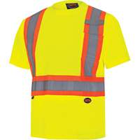 6991 Chandail de s&eacute;curit&eacute; en il-de-perdrix, Polyester, 3T-Grand, Jaune lime haute visibilit&eacute; Superchem Industries