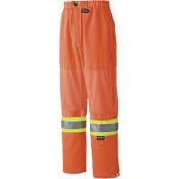 6001P Traffic Safety Pants, Polyester, X-Small, High Visibility Orange Superchem Industries