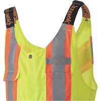 6000 Safety Overalls, Polyester, X-Small, High Visibility Lime-Yellow Superchem Industries