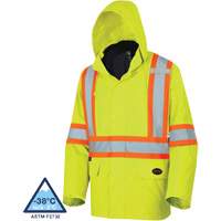 5633 The Rock 3-in-1 Parka, High Visibility Lime-Yellow, X-Small Superchem Industries