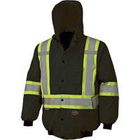 5026 Waterproof 7-in-1 Bomber Jacket, Polyester, Black, X-Small Superchem Industries