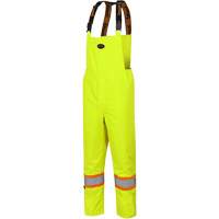 5054 Salopettes isol&eacute;es The Rock 300D, Polyester, Petit, Jaune lime haute visibilit&eacute; Superchem Industries