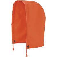 5400H Capuchon de veste de s&eacute;curit&eacute; imperm&eacute;able 300D Trilobal antid&eacute;chirure, Orange haute visibilit&eacute;, Polyester Superchem Industries