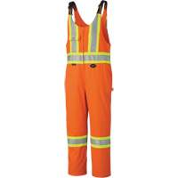 6617Z Combinaisons de s&eacute;curit&eacute; avec fermetures &agrave; glissi&egrave;re aux jambes, Poly-coton, 36, Orange haute visibilit&eacute; Superchem Industries