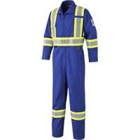 7704 Combinaison &agrave; haute visibilit&eacute; FR-Tech, Taille 42, Bleu royal, 10 cal/cm²/9,7 cal/cm² Superchem Industries