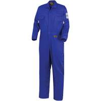 7779 FR-Tech&reg; 88/12 Arc Rated Flame Resistant Coveralls, Size 36, Royal Blue Superchem Industries