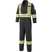 7702BKT Combinaison FR-Tech contre les arcs, Taille 40 (grand taille), Noir, 10 cal/cm² Superchem Industries