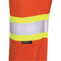 7763 FR-Tech&reg; 88/12 Arc Rated High-Visibility Safety Pants, 30, x 30, High Visibility Orange, 9.7 cal/cm² Superchem Industries