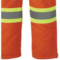 5534A Combinaison de s&eacute;curit&eacute; matelass&eacute;e ignifuge, Petit, Orange Superchem Industries