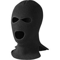 560-B 3-Hole Balaclava, Acrylic, Black Superchem Industries