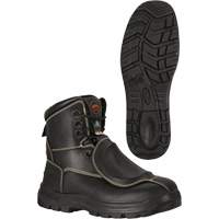 1060 Metatarsal-Protected Safety Boots, Leather, Size 10 Superchem Industries