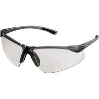 XM340RX Safety Glasses with 2X Magnification, Clear Lens, Anti-Scratch, ANSI Z87+/Meets/Exceeds CSA Z94.3 Superchem Industries