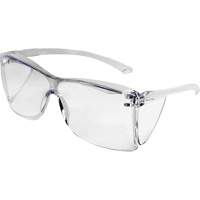 Guest-Gard OTG Safety Glasses, Clear Lens, ANSI Z87+/Meets/Exceeds CSA Z94.3 Superchem Industries