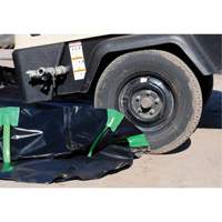 Berme Ultra-Containment Berm, Capacit&eacute; 179 gal. US, 4' la x 6' lo x 12" h, Paroi &agrave; piquets Superchem Industries