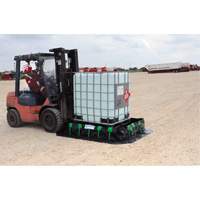 Berme Ultra-Containment Berm, Capacit&eacute; 179 gal. US, 4' la x 6' lo x 12" h, Paroi &agrave; piquets Superchem Industries