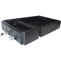Berme Ultra-Track Berm, Capacit&eacute; 144 gal. US, 4' la x 6' lo x 12" h, Paroi en mousse Superchem Industries