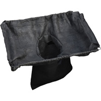 Bac de r&eacute;tention carr&eacute; Ultra-Drain Guard avec orifice de trop-plein, Huile & s&eacute;diments, 16" - 28" lo x 20" - 36" la Superchem Industries