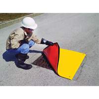 Plus Ultra-Drain Seal&reg;, Square, 18" L x 18" W Superchem Industries