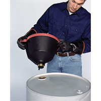 Ultra-Drum Funnel anti-&eacute;claboussures/grand Superchem Industries