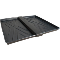 Ultra-Rack Containment Tray – plateau double, 48" lo x 44" la x 2,8" h, Cap. de d&eacute;versement 16 gal. US Superchem Industries
