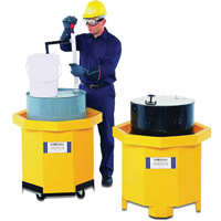 Transpalette pour Ultra-Spill Collector, 66 gal. US, Mobile Superchem Industries