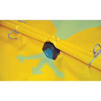4-Drum Flexible Ultra-Spill Deck&reg; Bladder System, 110 US gal. Spill Capacity, 51" x 48" x 5" Superchem Industries