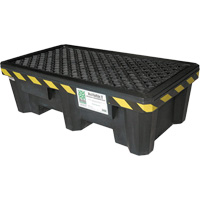 2-Drum Economy Ultra-Spill Pallet&reg;, 66 US gal. Spill Capacity, 53" x 29" x 16.5" Superchem Industries