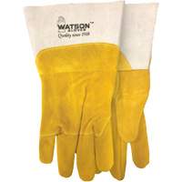 Ram Tough Welding Gloves, Goat Grain/Split Cowhide, Size Medium Superchem Industries