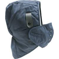 FR Winter Liner with Mouth Piece & Long Neck, Blue, Cotton/Poly-Cotton Superchem Industries