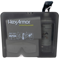 Wall Mounted Eyewear Cleaning Station, Metal, 11.8" L x 10.4" H Superchem Industries