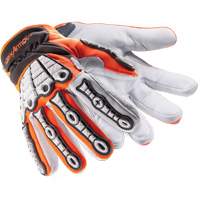 Chrome SLT&reg; Oasis 4073 Impact Gloves, 6/X-Small, Goatskin Palm, Hook & Loop Cuff Superchem Industries