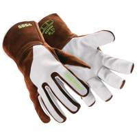 Gants de soudage HeatArmor 5054, Cuir fleur de ch&egrave;vre, Taille Petit/7 Superchem Industries