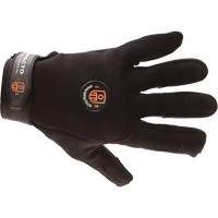 Mechanic Anti-Impact Gloves, 7/Small, Synthetic/Suede Palm, Elastic/Hook & Loop Cuff Superchem Industries