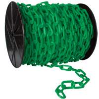 Heavy-Duty Plastic Safety Chain, Yellow Superchem Industries