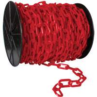 Heavy-Duty Plastic Safety Chain, Black Superchem Industries